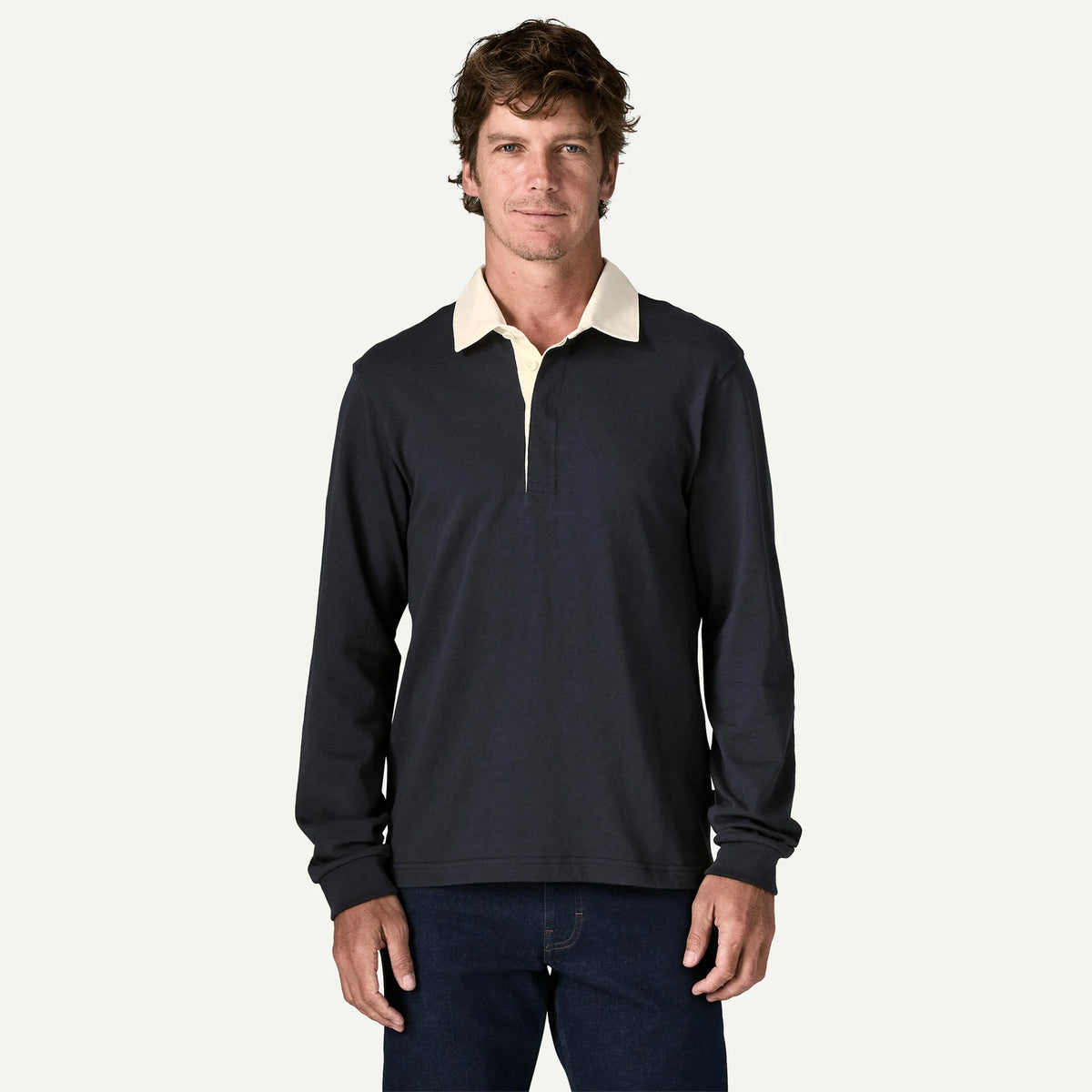 Long-Sleeved Rugby Shirt - Men's