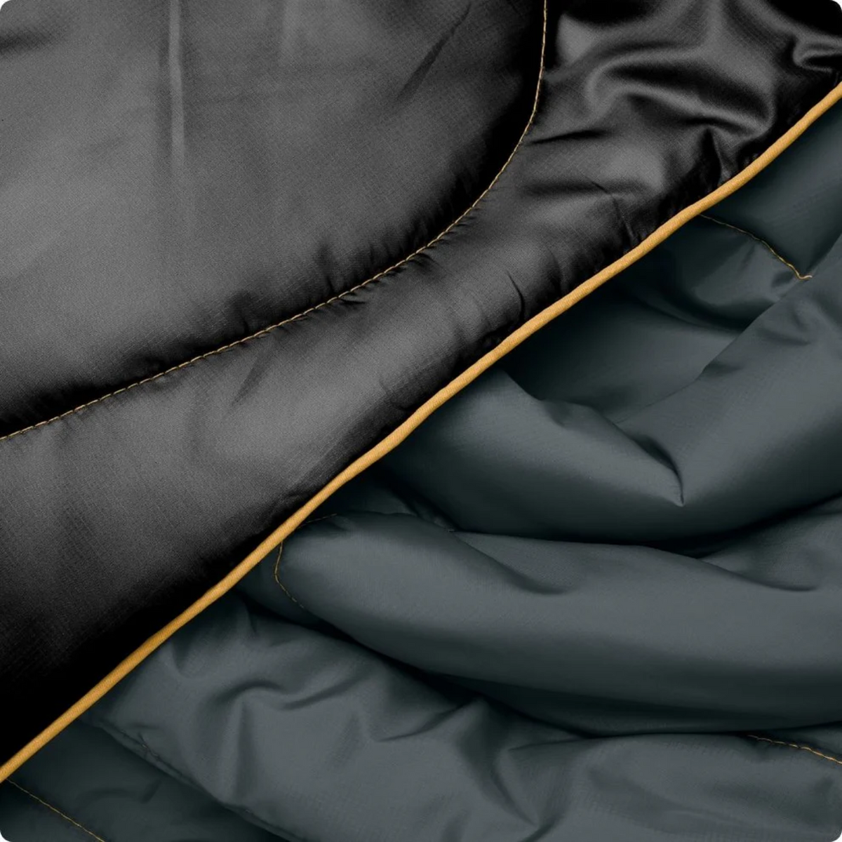 Original Puffy Blanket - Black - 1 Person