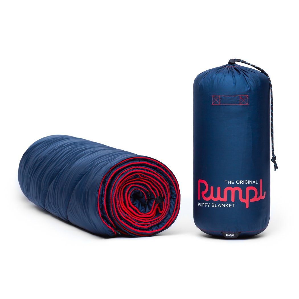 Rumpl | Original Puffy Blanket - Deepwater | | | Solid Original