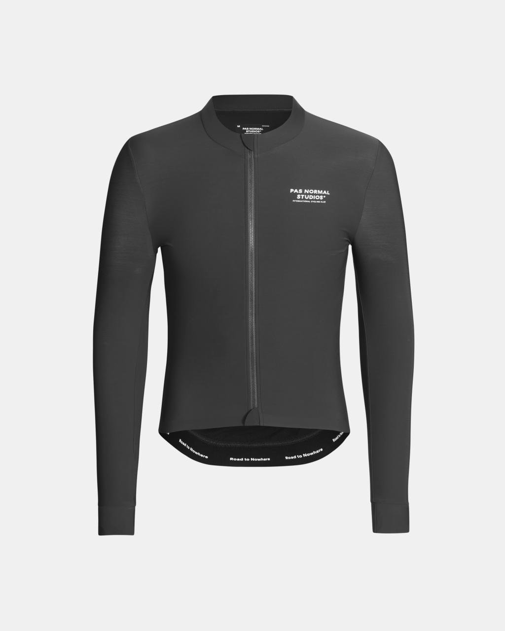 Men's Mechanism Long Sleeve Jersey - Black Pearl