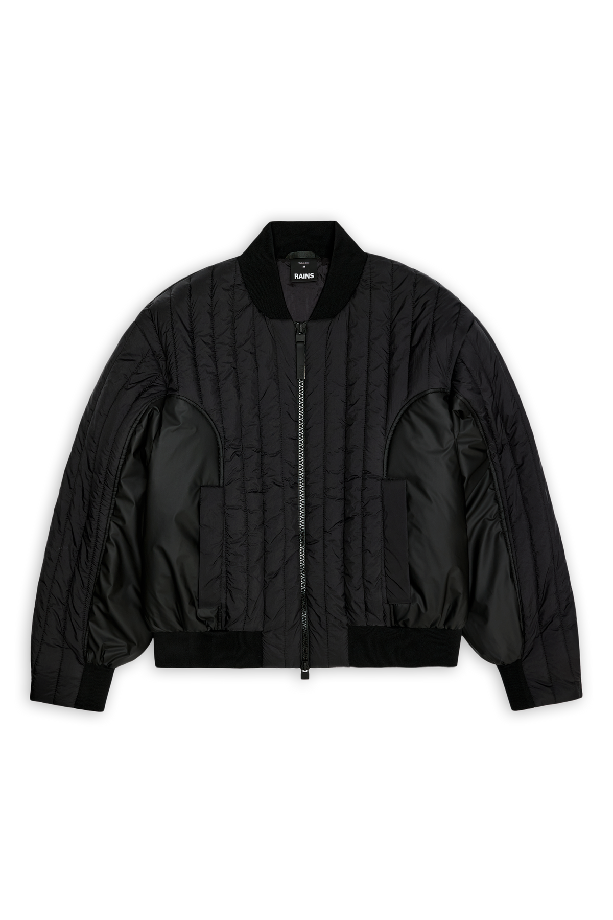 RAINS Koya Vision Bomber Jacket Black Jacket