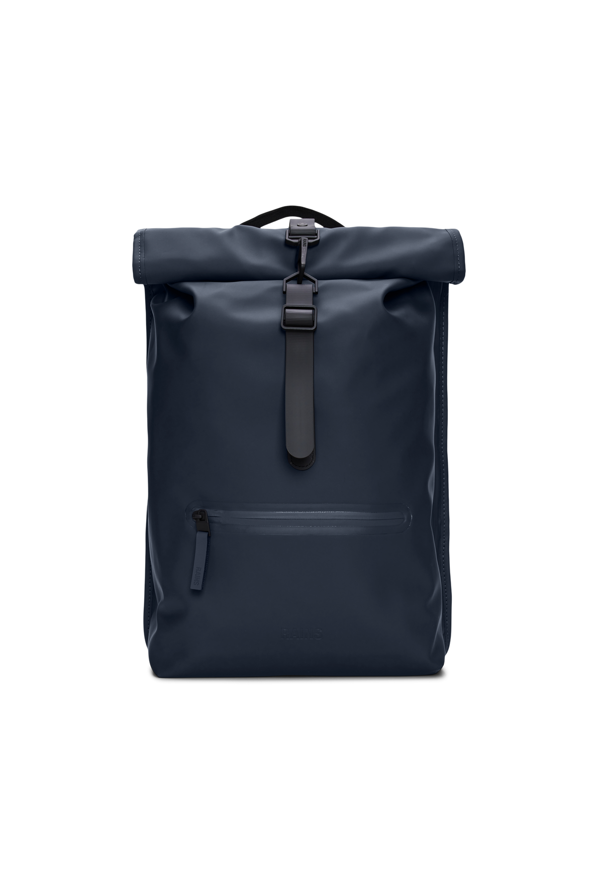 RAINS Rolltop Rucksack Navy 17L H60 x D11 x W32 cm Backpack