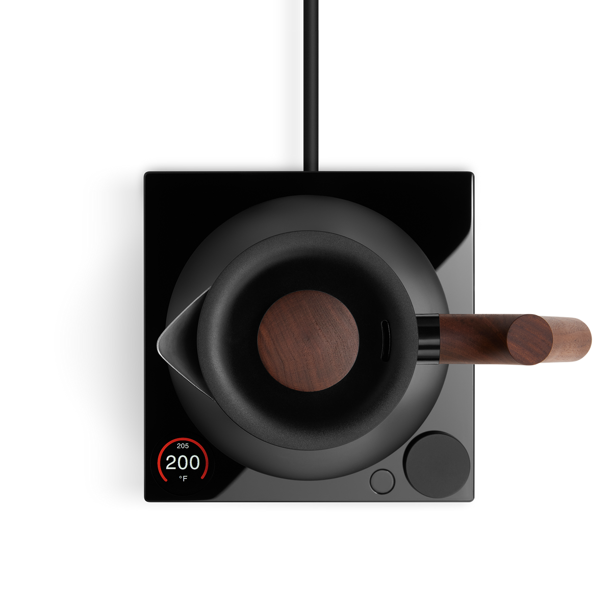 Corvo EKG Pro Electric Kettle | Studio Edition-Matte Black + Walnut-Fellow