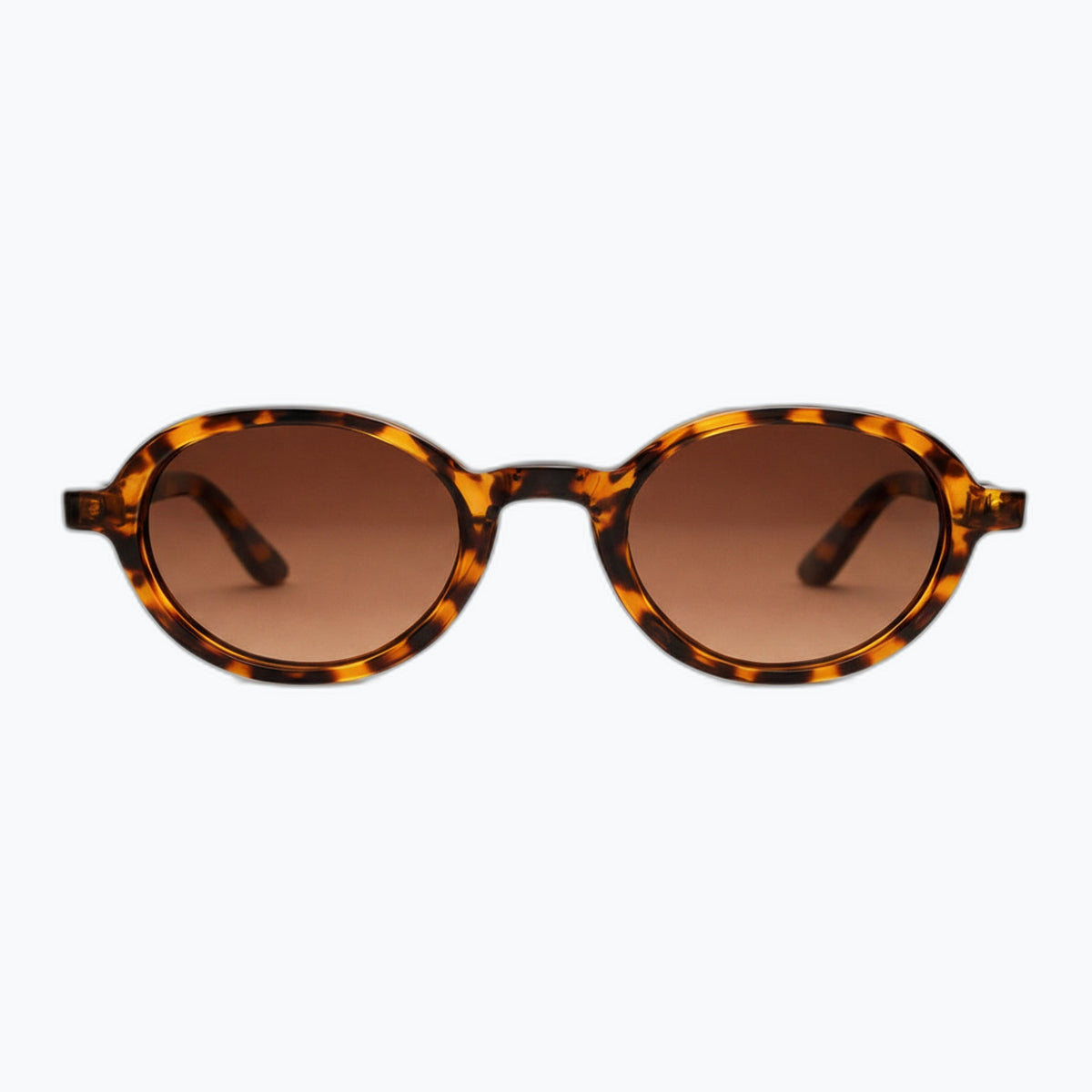 Jaxy Vinyl in Tortoise — Round Polarized sunglasses