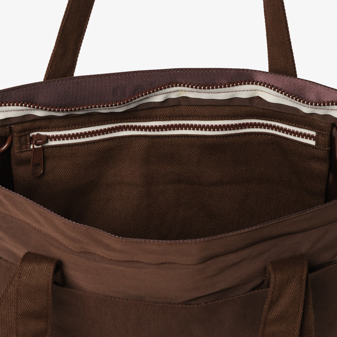 Utility Tote Bag - Chocolate Quilted - Thread®