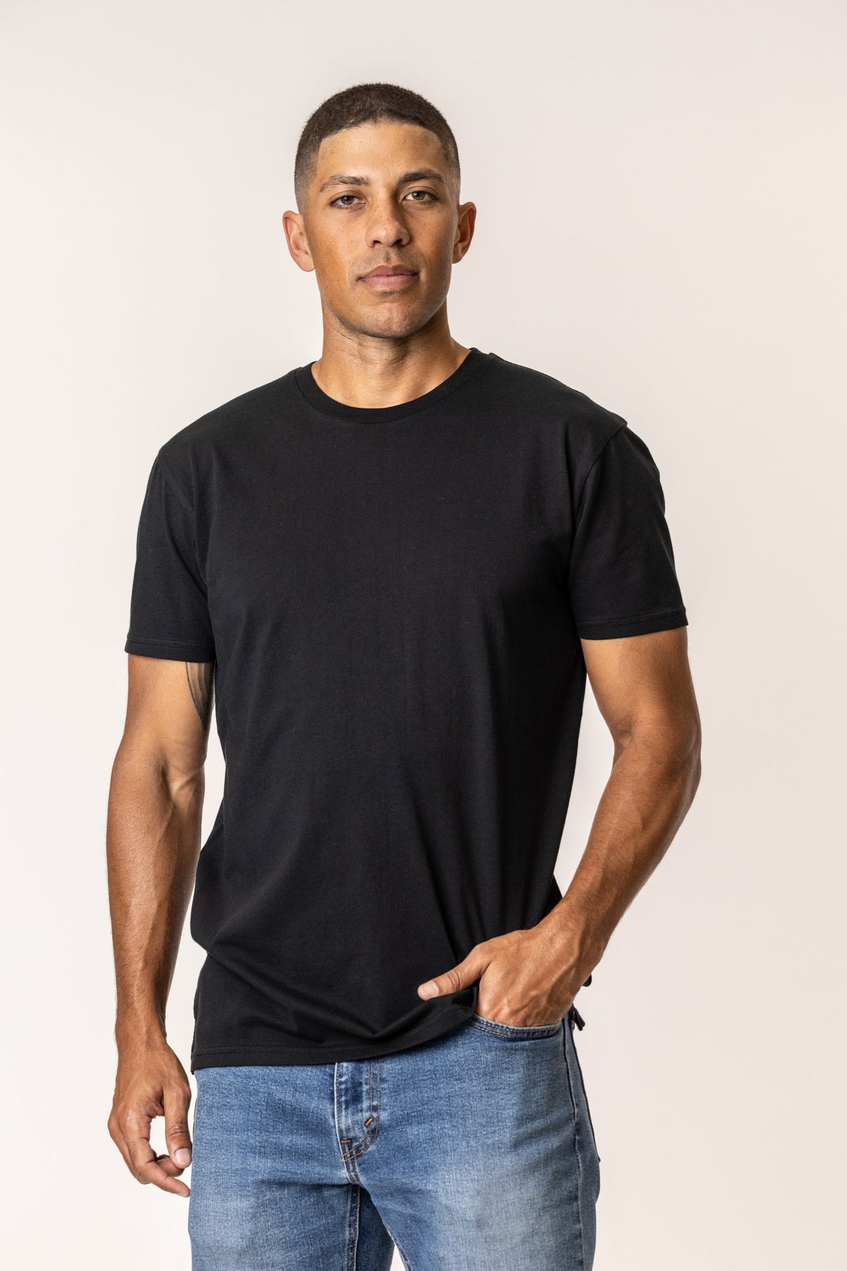 black cotton t-shirt#color_black