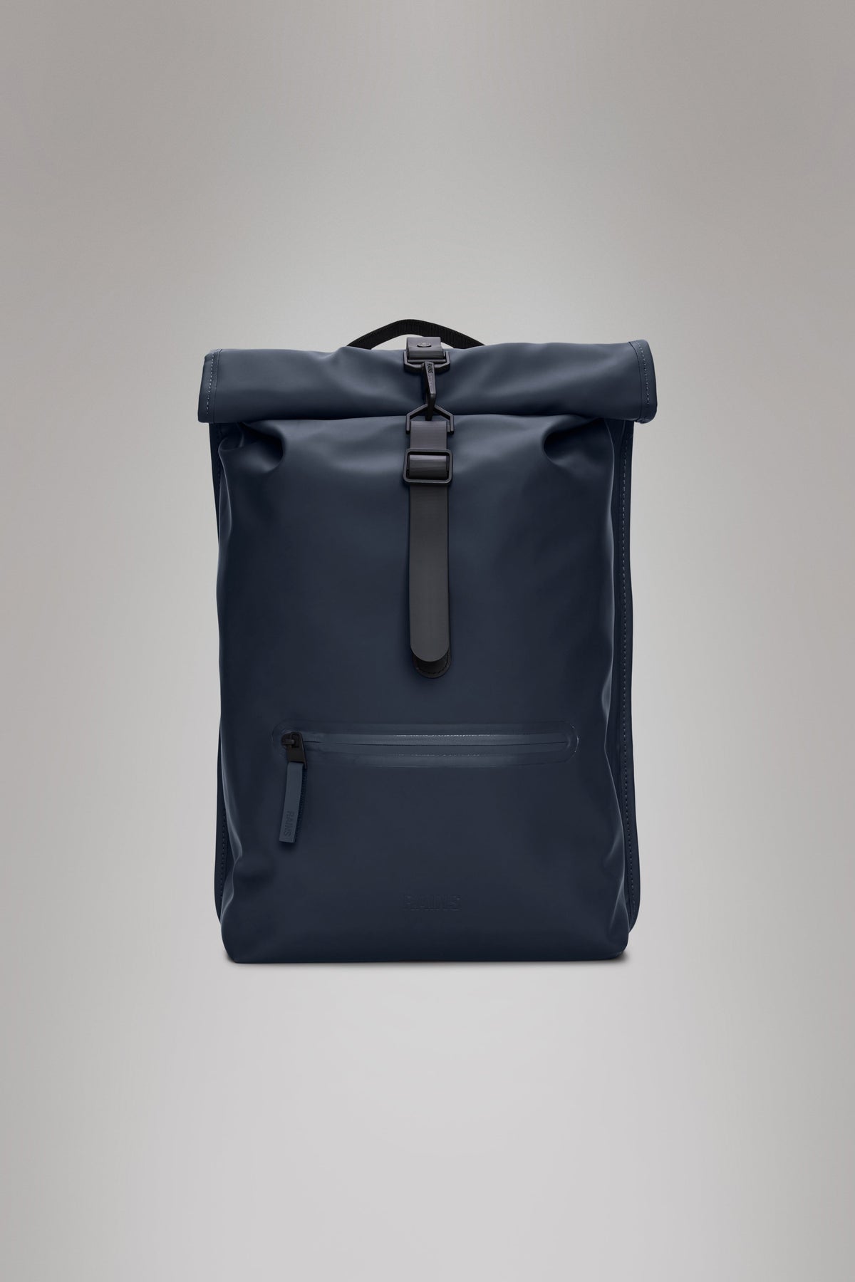 RAINS Rolltop Rucksack Navy 17L H48 x D11 x W32 cm Backpack