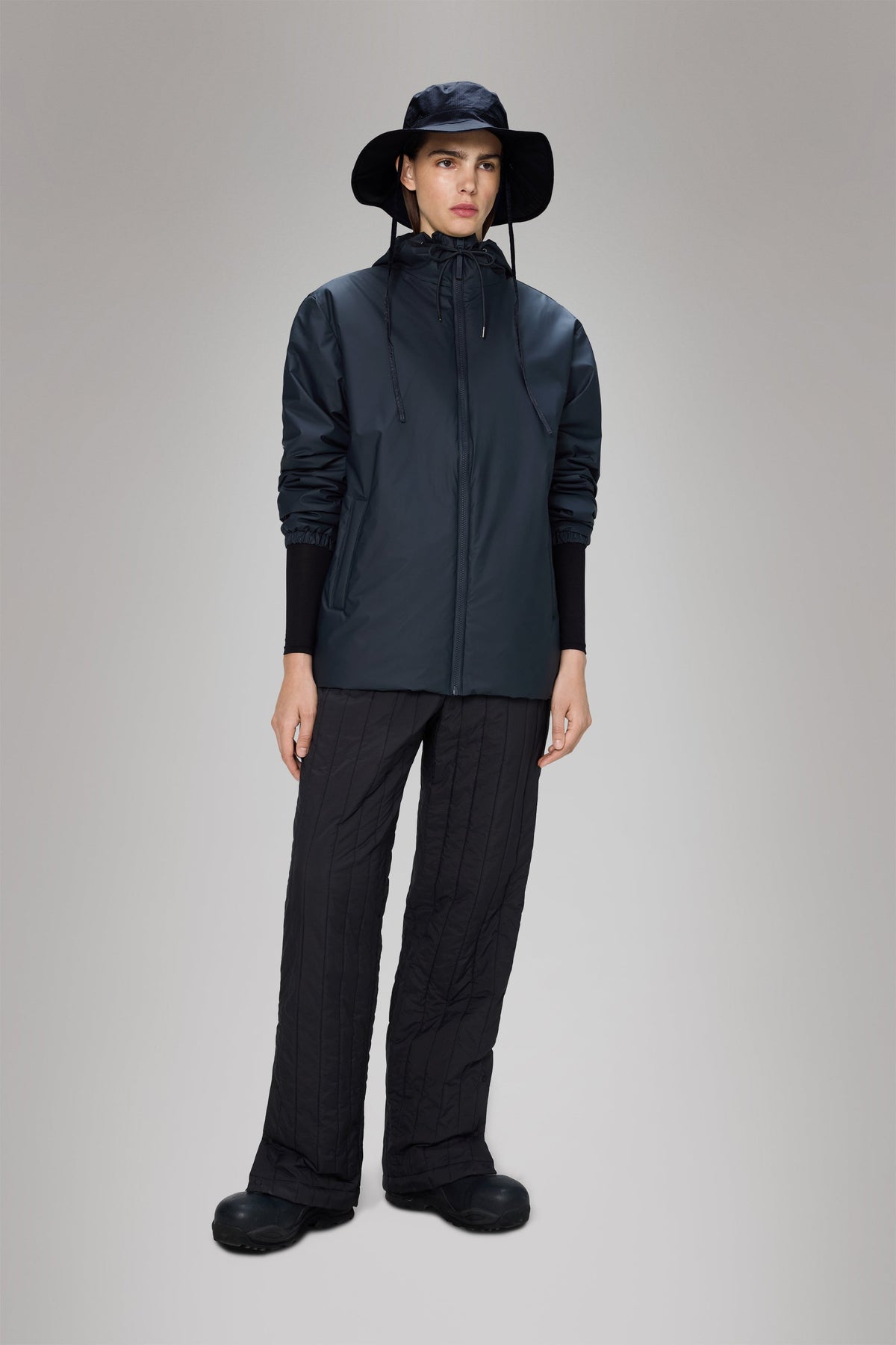 RAINS Lohja Insulated Jacket Navy Jacket