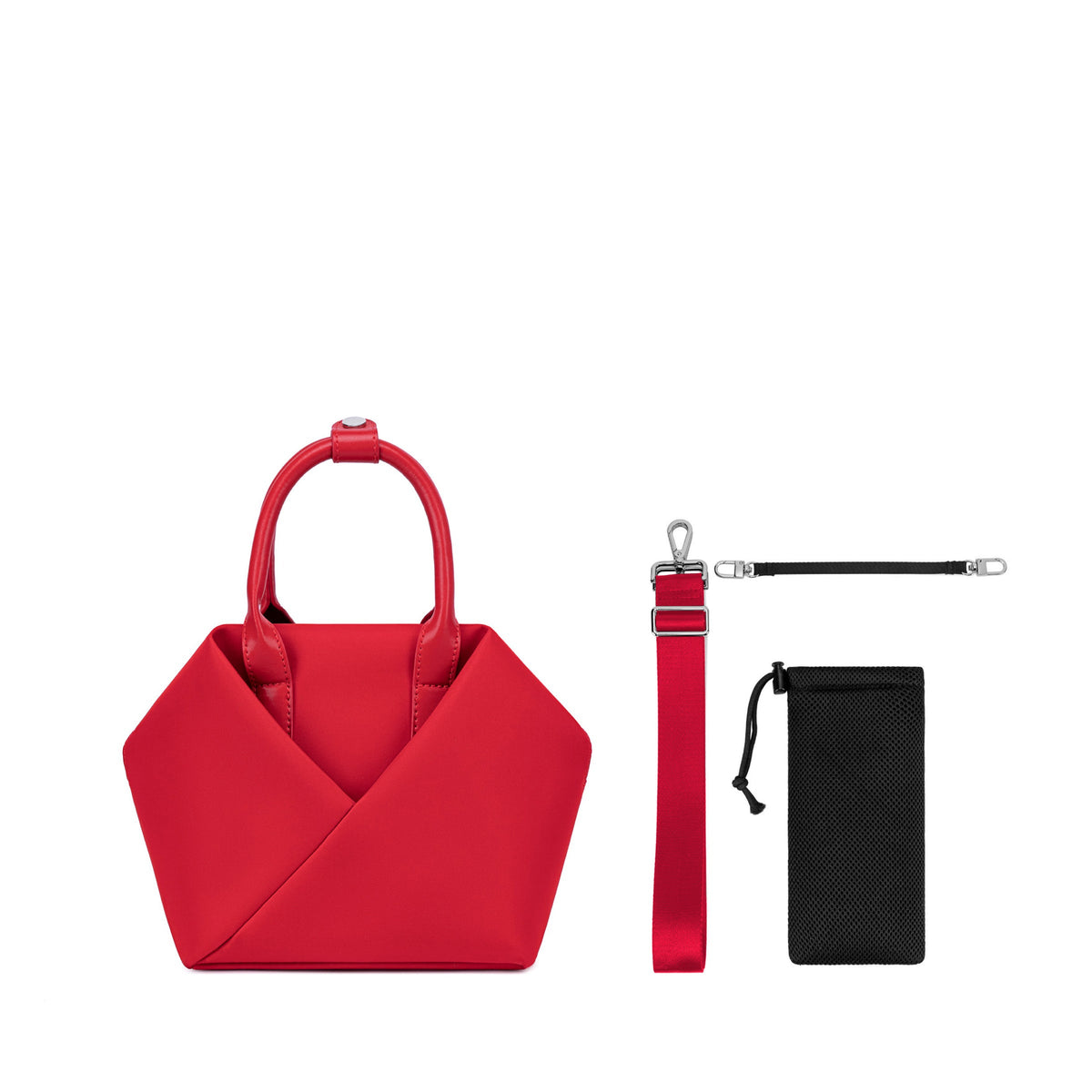 SMALL ORIGAMI CROSSBODY ULTRA MATTE
