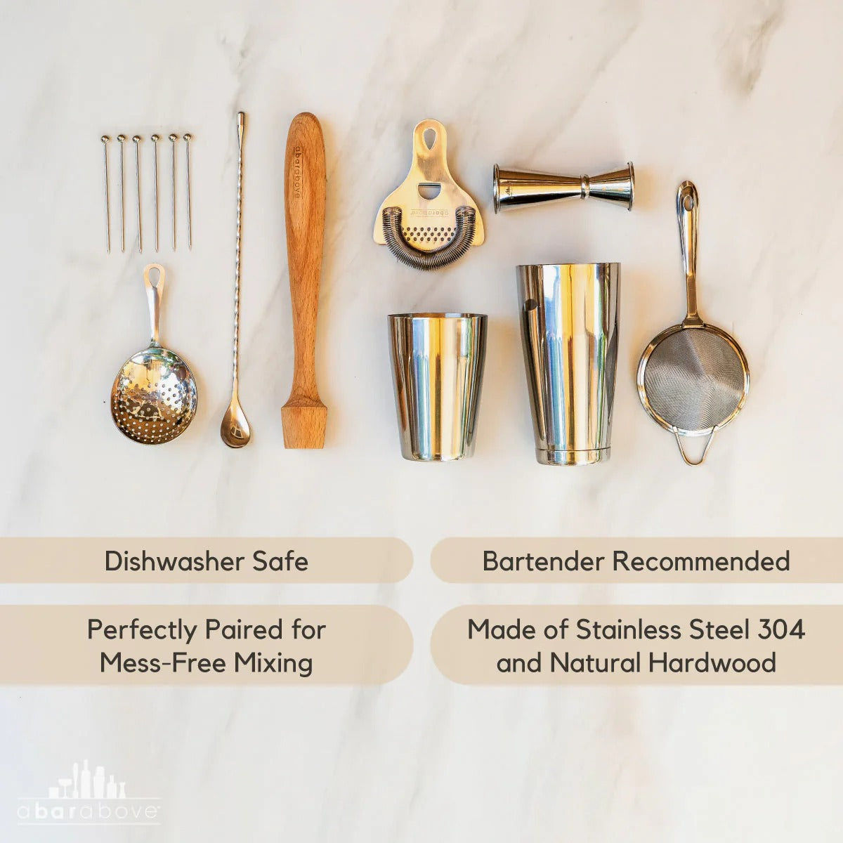 Mixologist Bar Set (14-Piece)