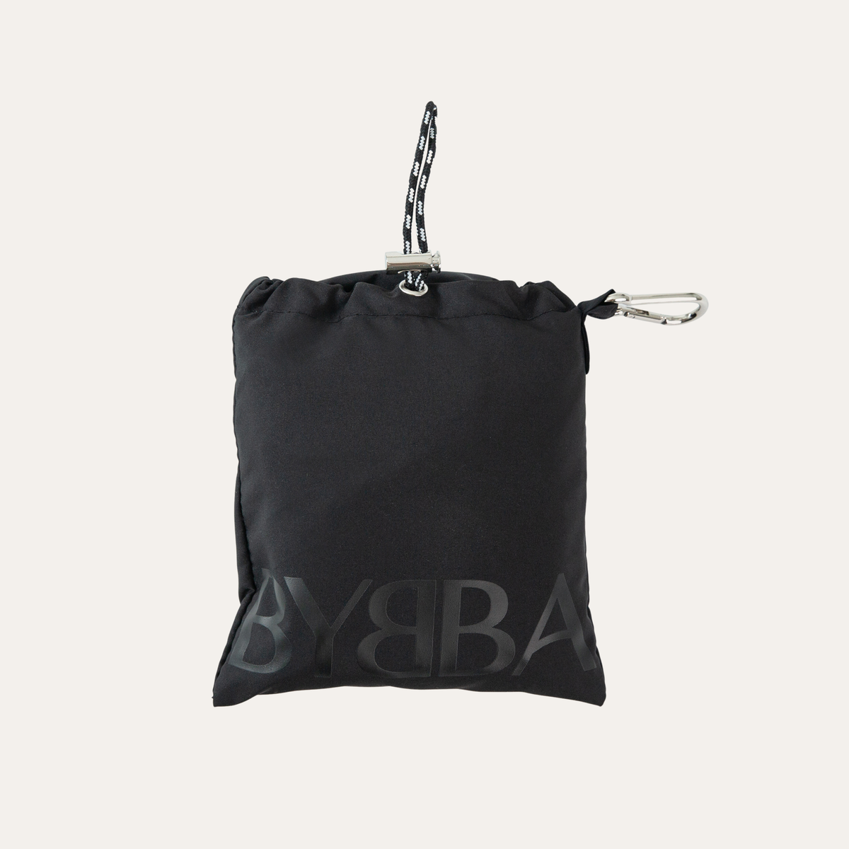 THE BALOS PACKABLE TOTE BAG / STINGRAY BLACK