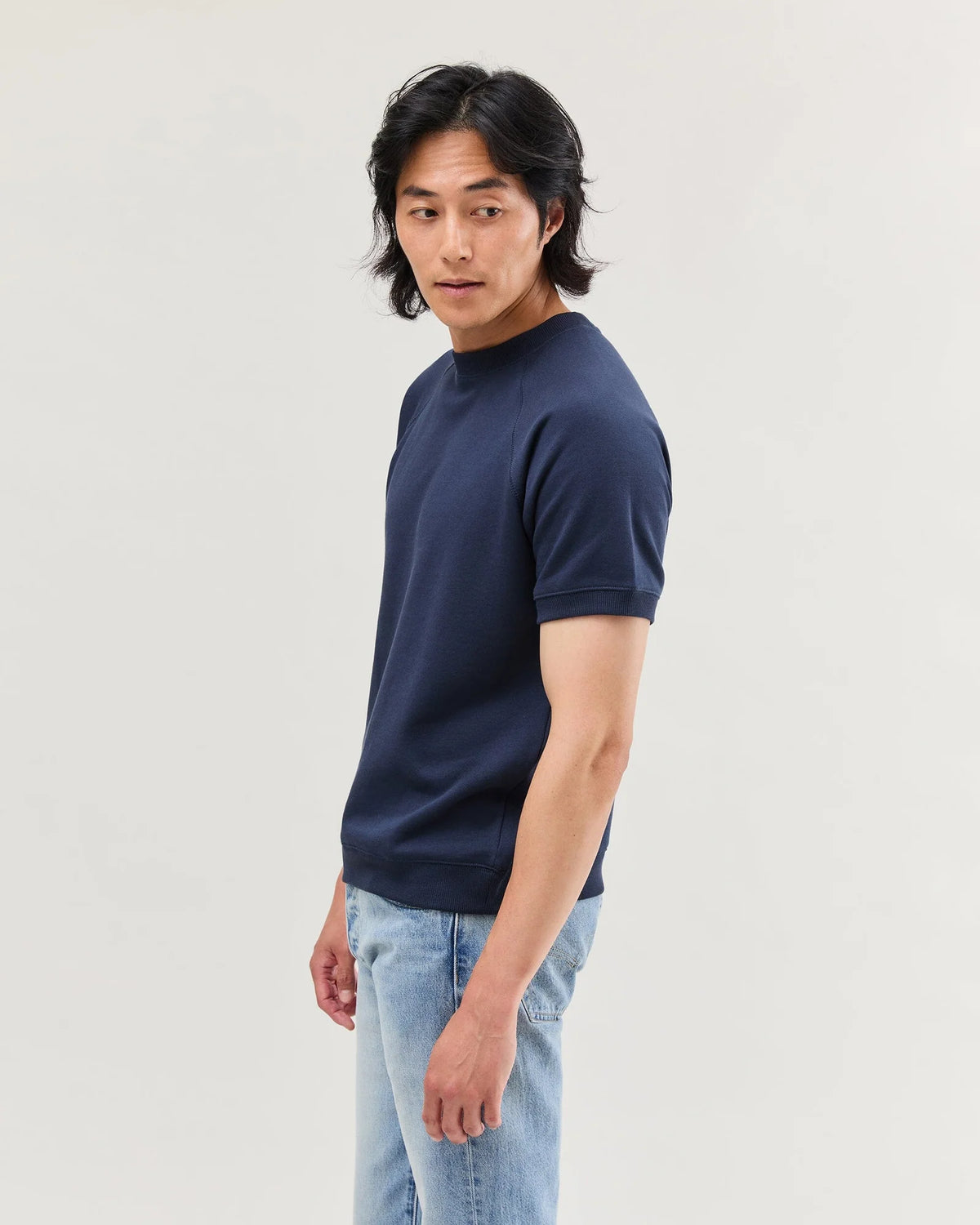 Men's Recycled Fleece Raglan Sweatshirt