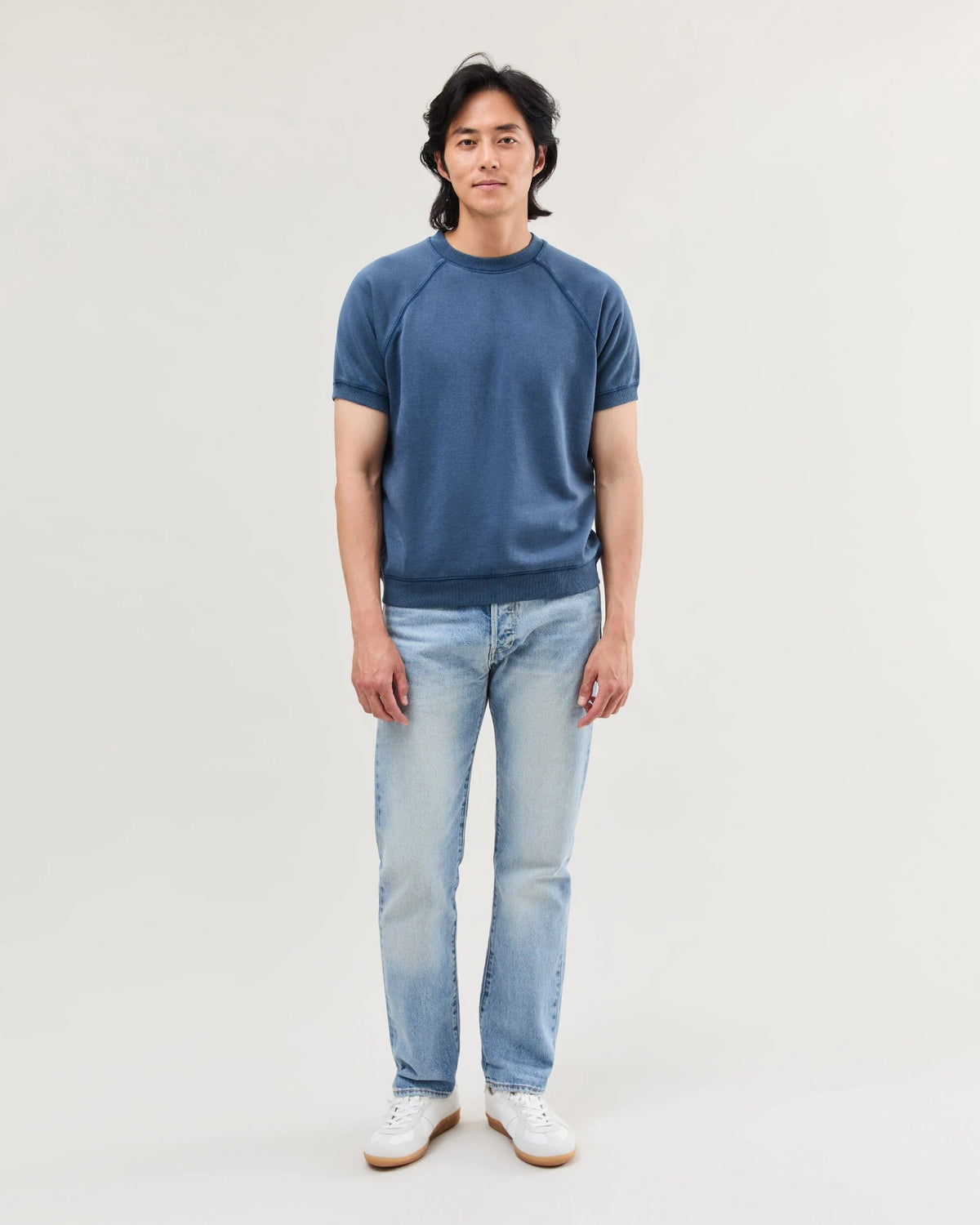 Men's Recycled Fleece Raglan Sweatshirt