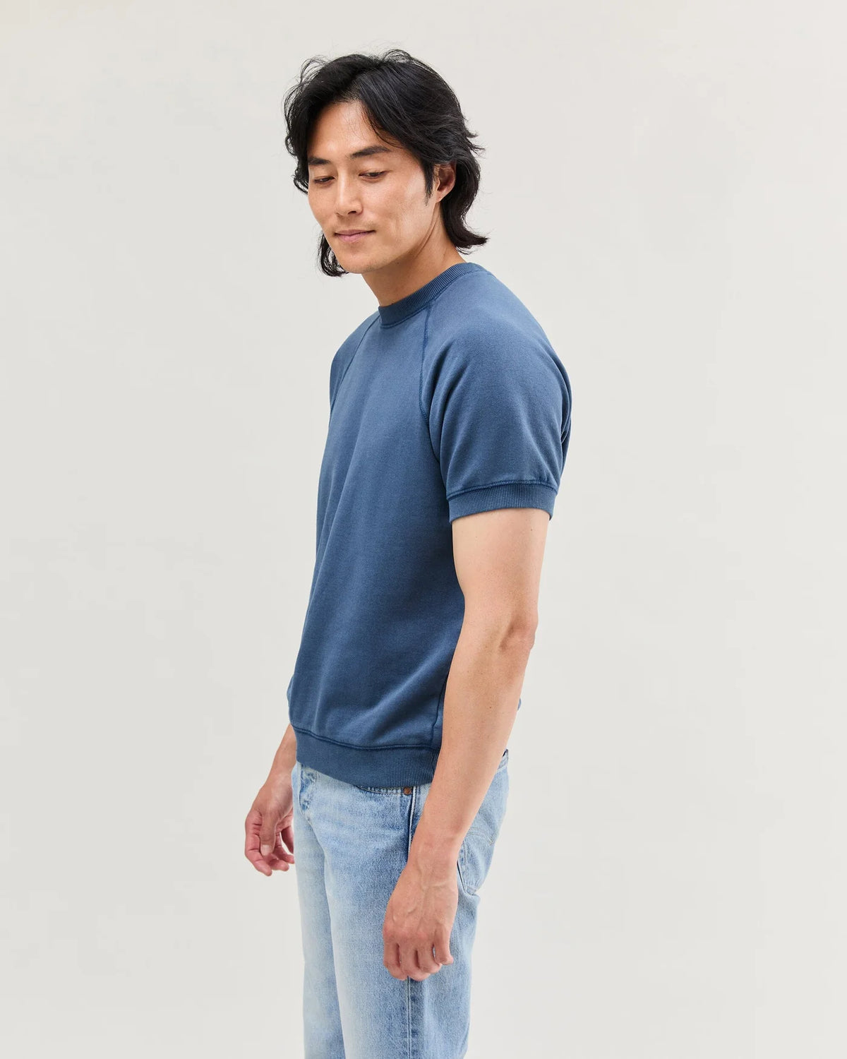 Men's Recycled Fleece Raglan Sweatshirt
