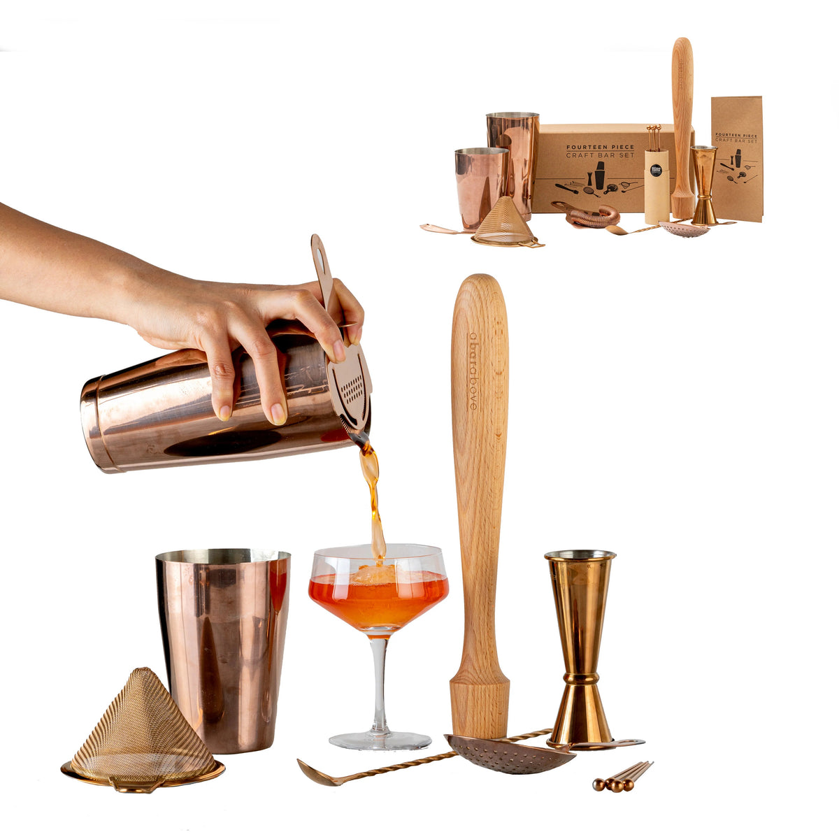 Mixologist Bar Set (14-Piece)