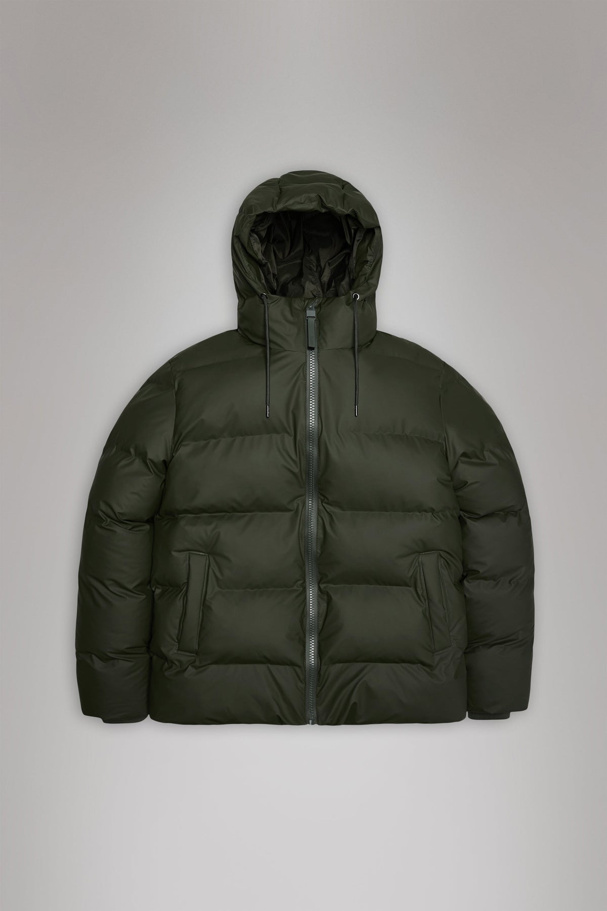 RAINS Alta Puffer Jacket Green Jacket