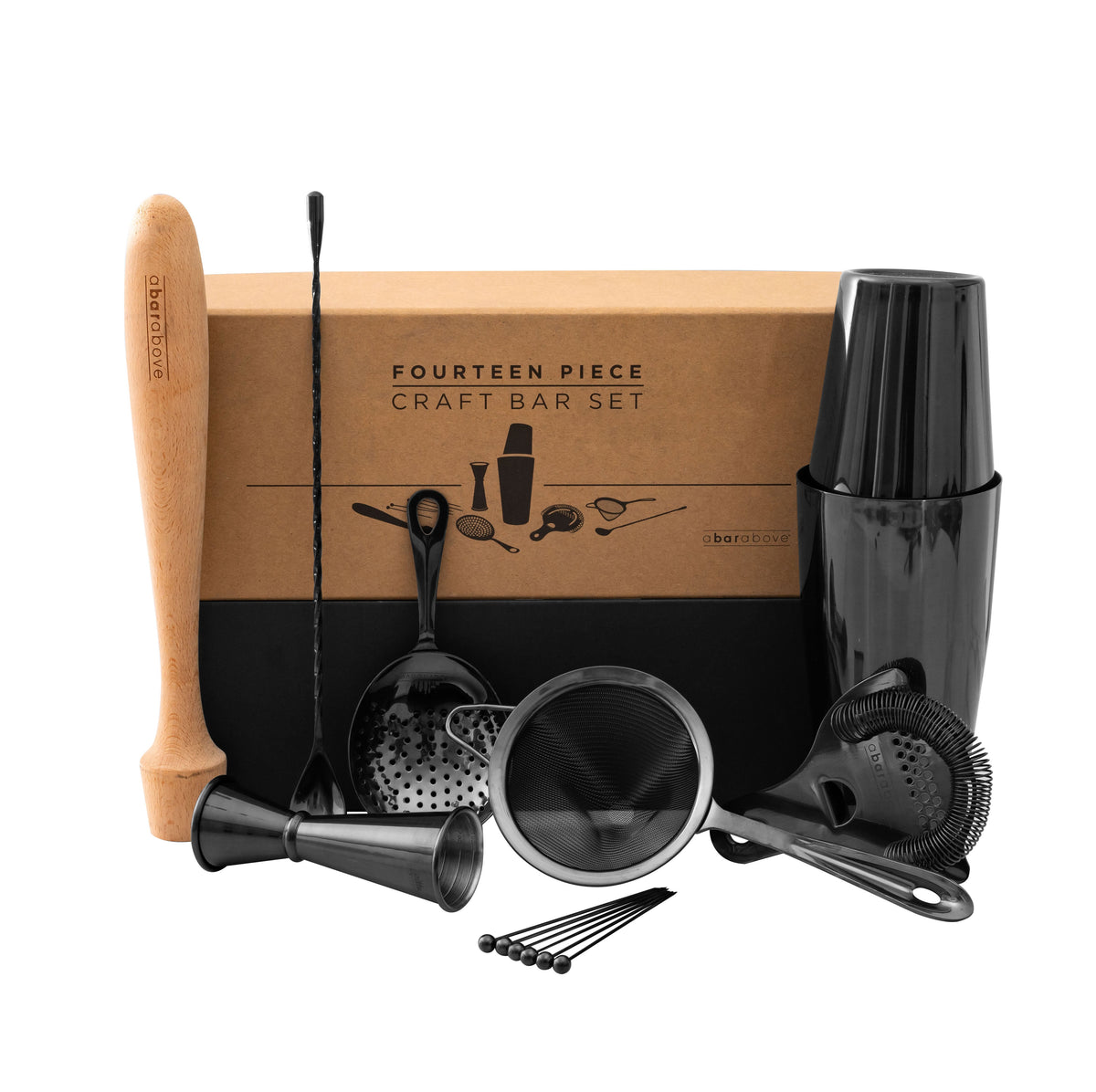 Mixologist Bar Set (14-Piece)