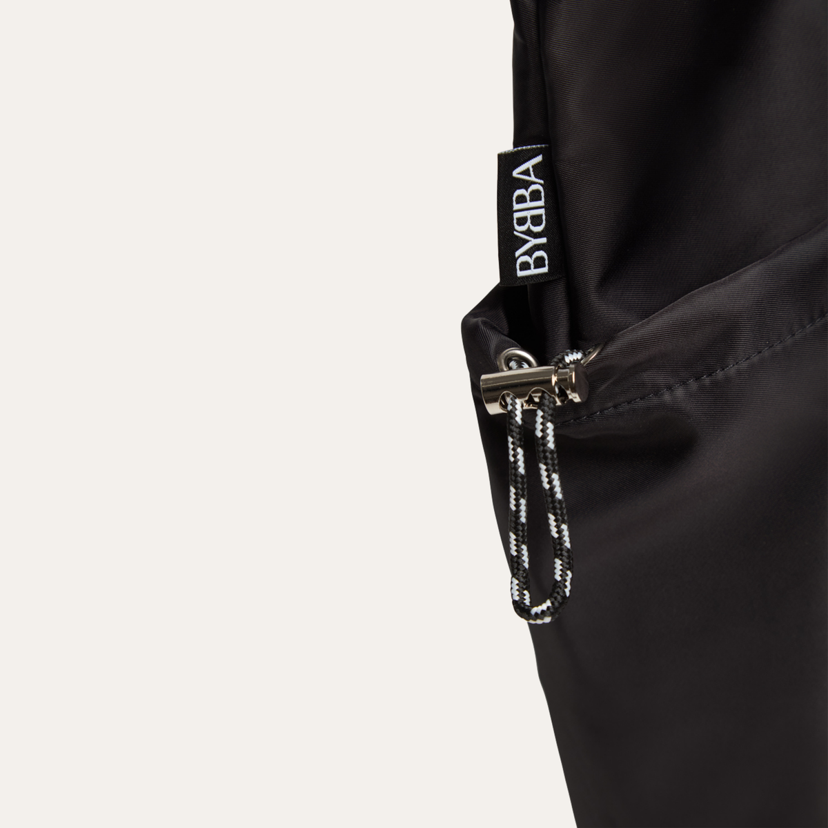 THE RIPPLE ZIP-TOP TOTE BAG / STINGRAY BLACK