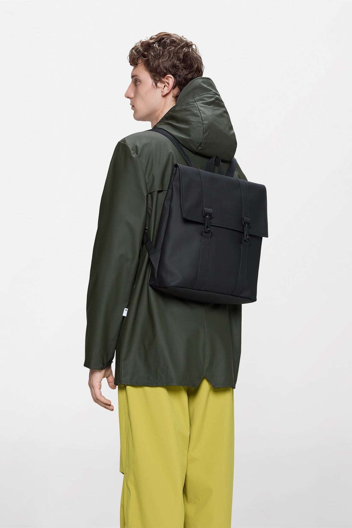 RAINS MSN Bag Mini Black 13.50L H34 x D12 x W31 cm Backpack
