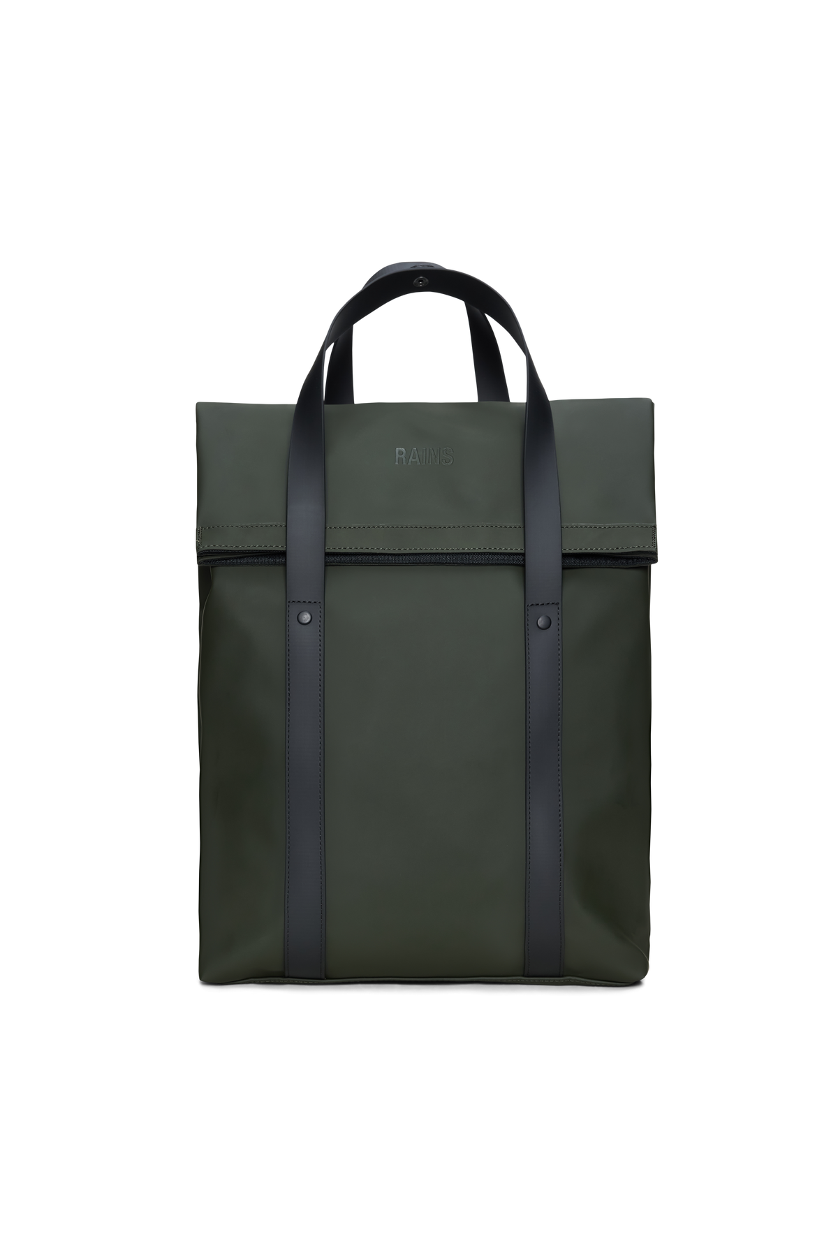 RAINS 2 Way Tote Backpack Green 23L H58 x D12 x W33 cm Backpack