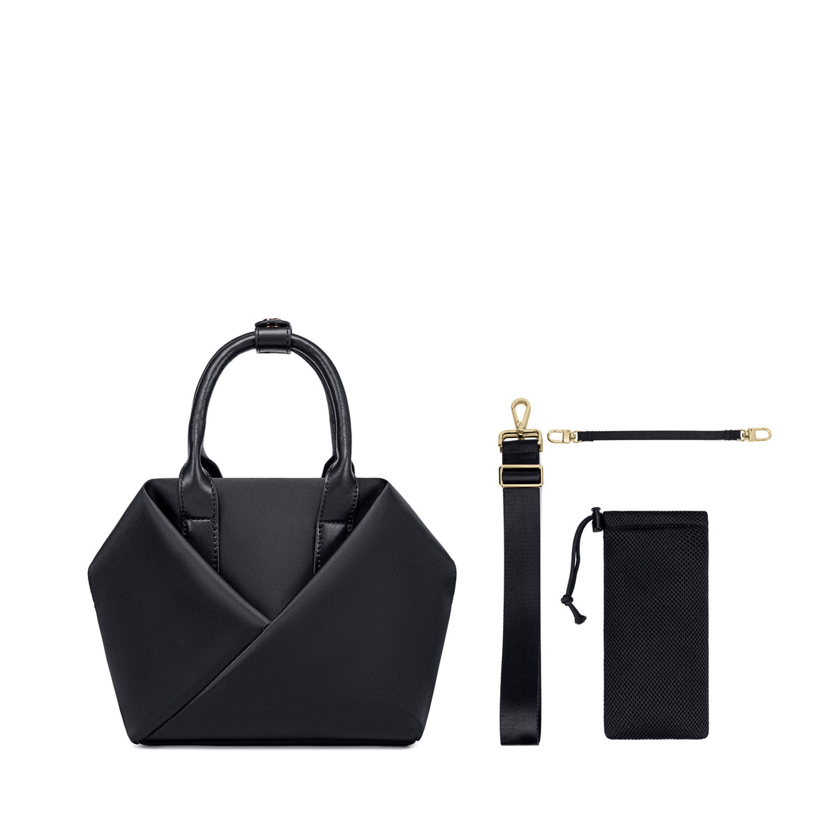 SMALL ORIGAMI CROSSBODY ULTRA MATTE
