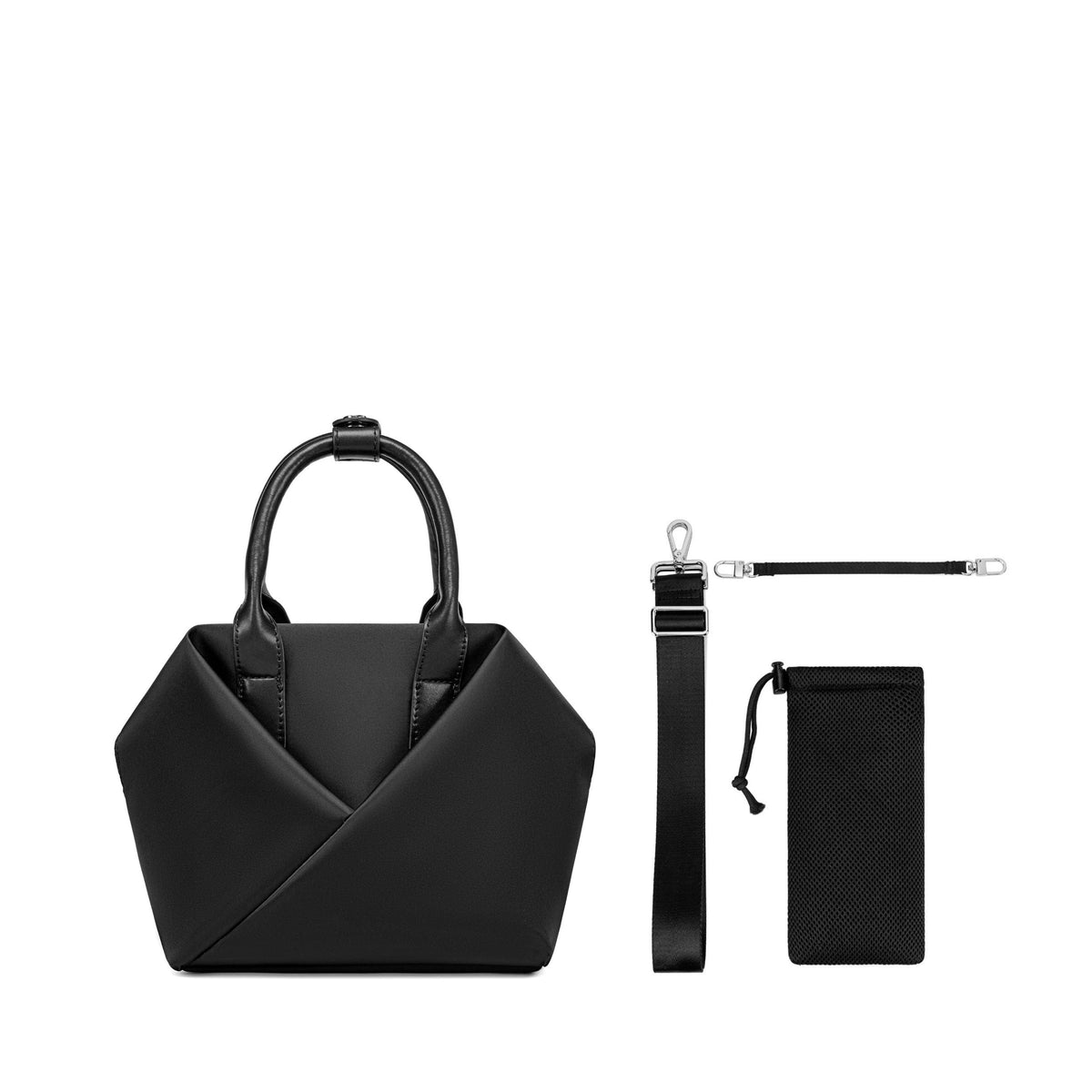 SMALL ORIGAMI CROSSBODY ULTRA MATTE