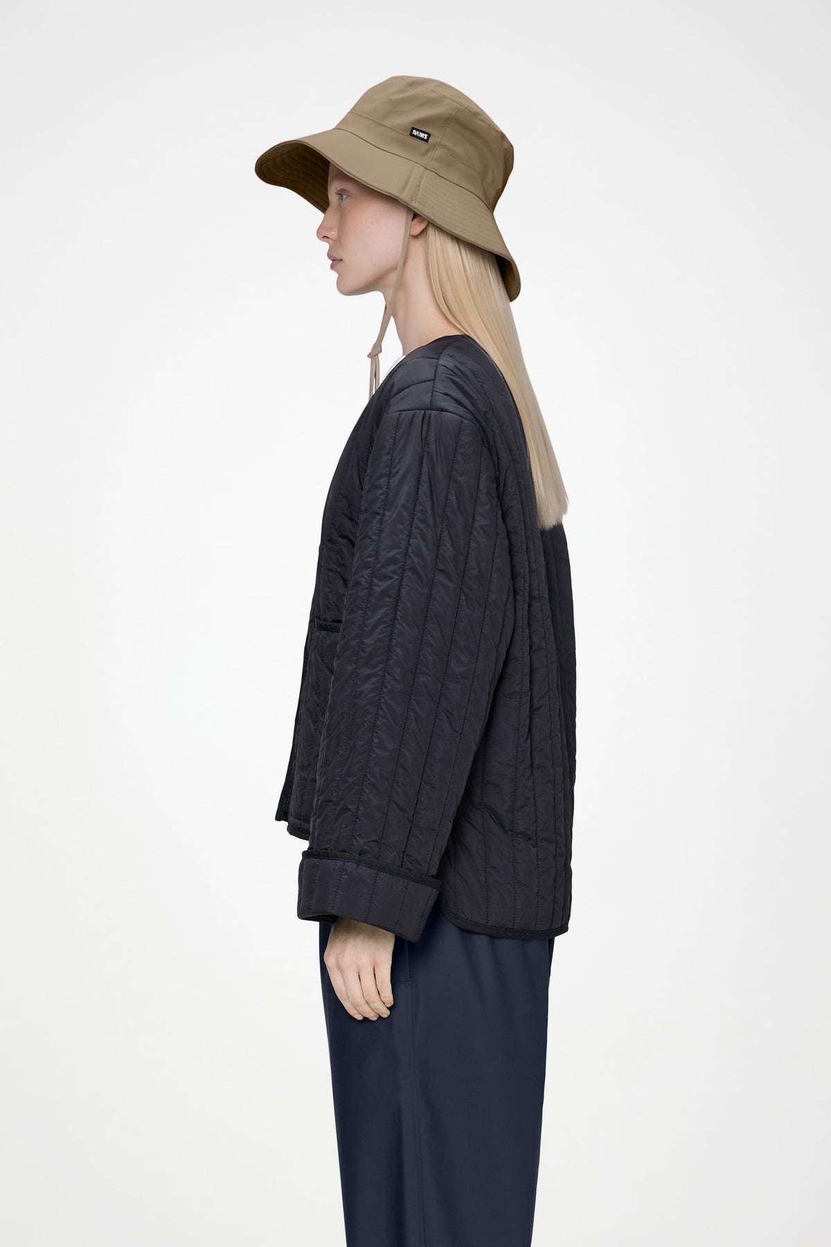 RAINS Boonie Hat Beige Headwear