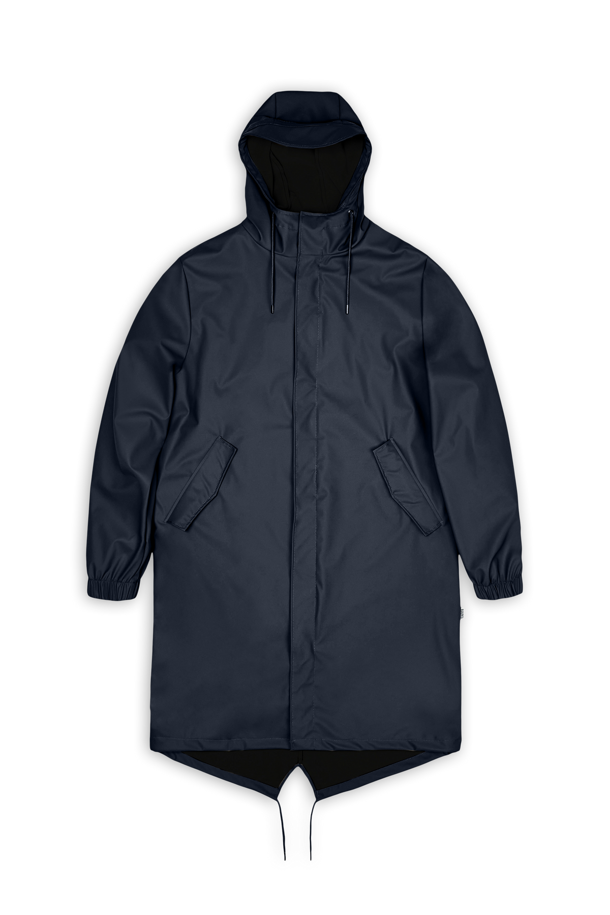RAINS Fishtail Parka Navy Jacket