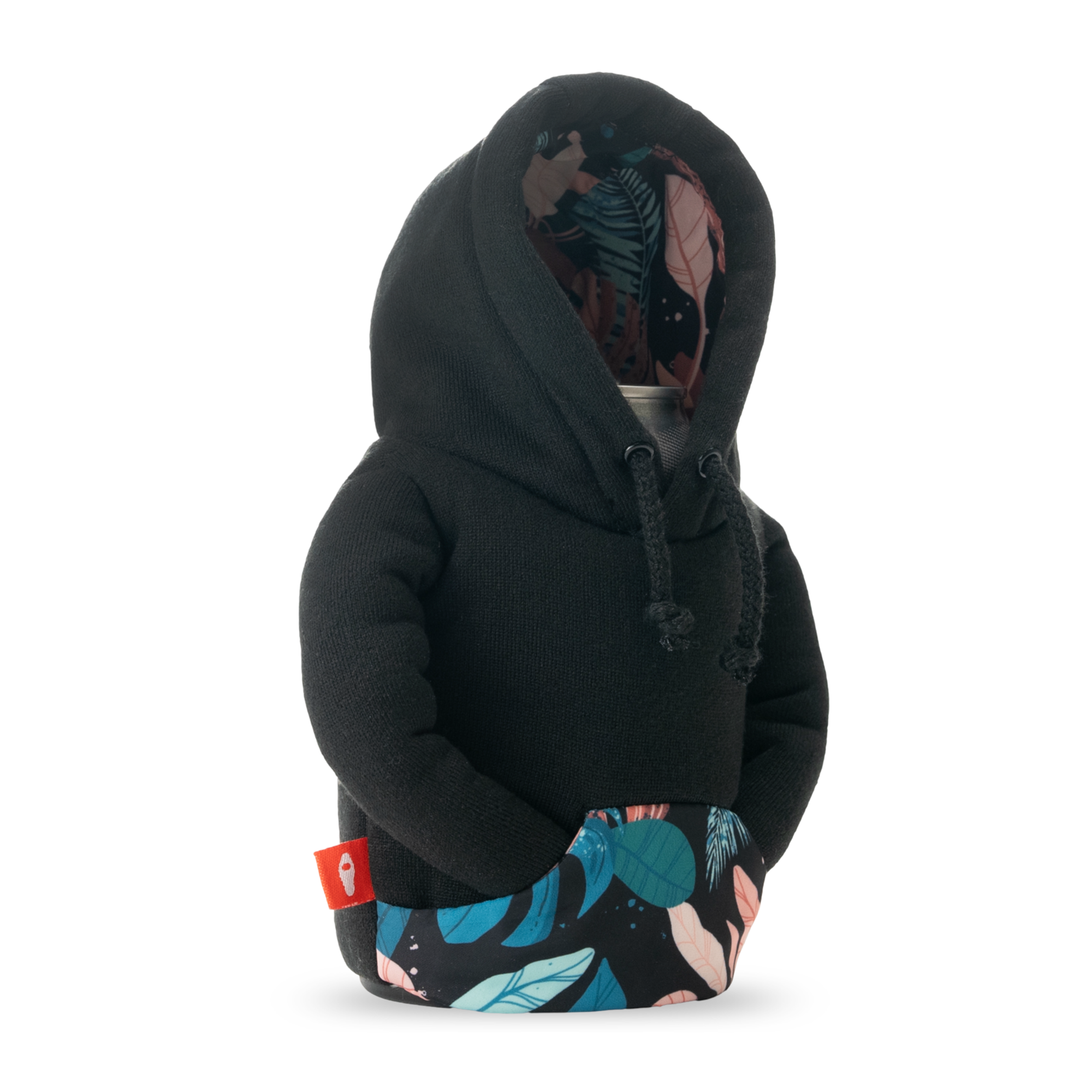 The Hoodie Black Monstera #color_black-monstera