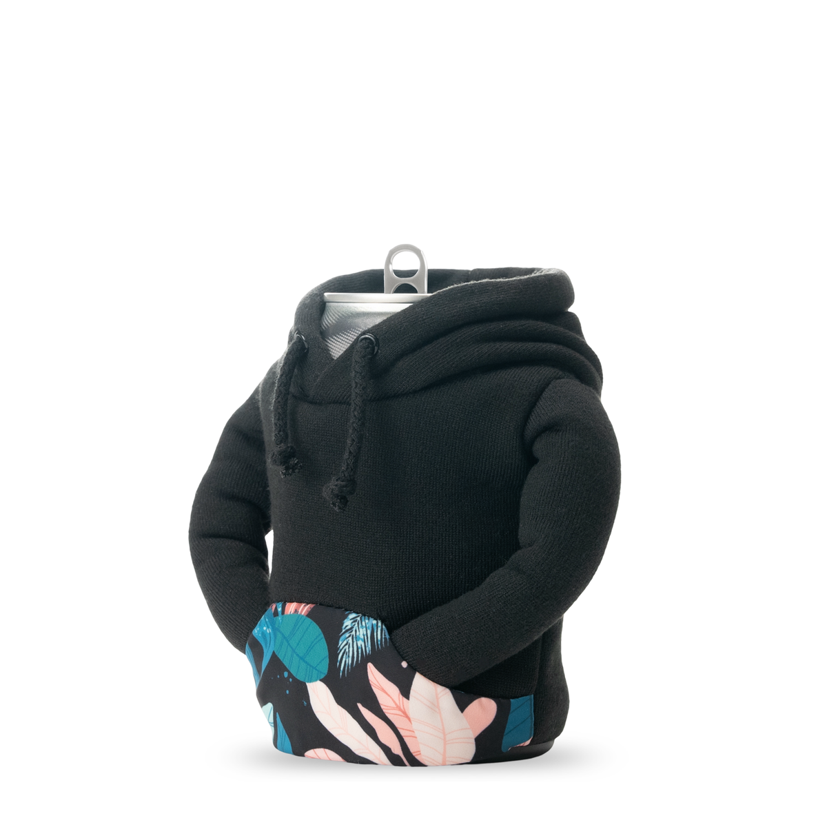 The Hoodie Black Monstera #color_black-monstera
