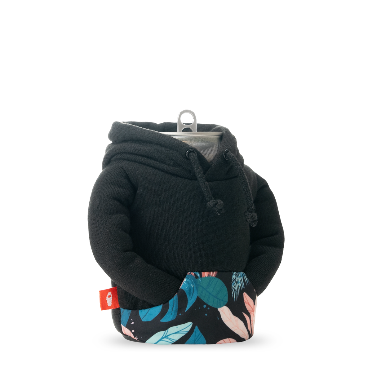 The Hoodie Black Monstera #color_black-monstera