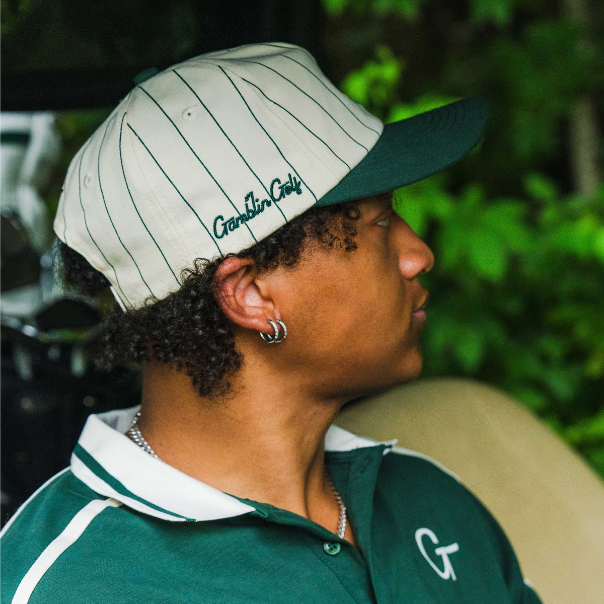 The Pinstripe Gopher Cap