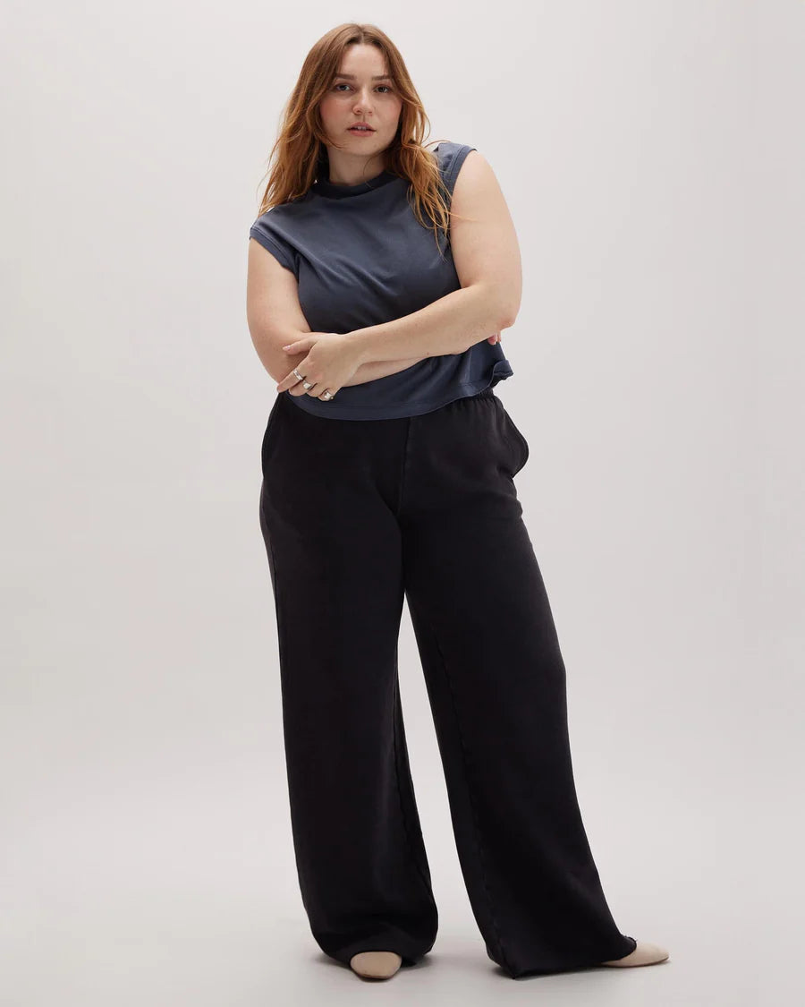 Women&#39;s Recycled Fleece Wide Leg Pant