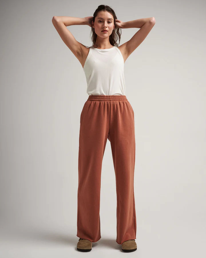 Women&#39;s Recycled Fleece Wide Leg Pant