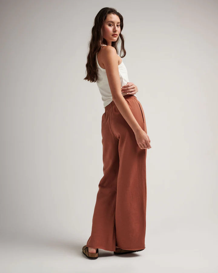 Women&#39;s Recycled Fleece Wide Leg Pant