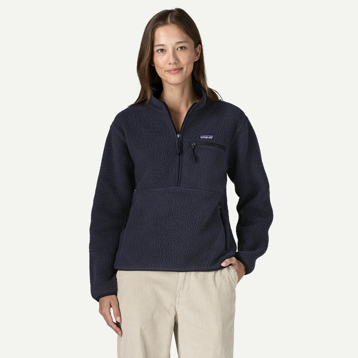 Retro Pile Marsupial Fleece Pullover - Women's