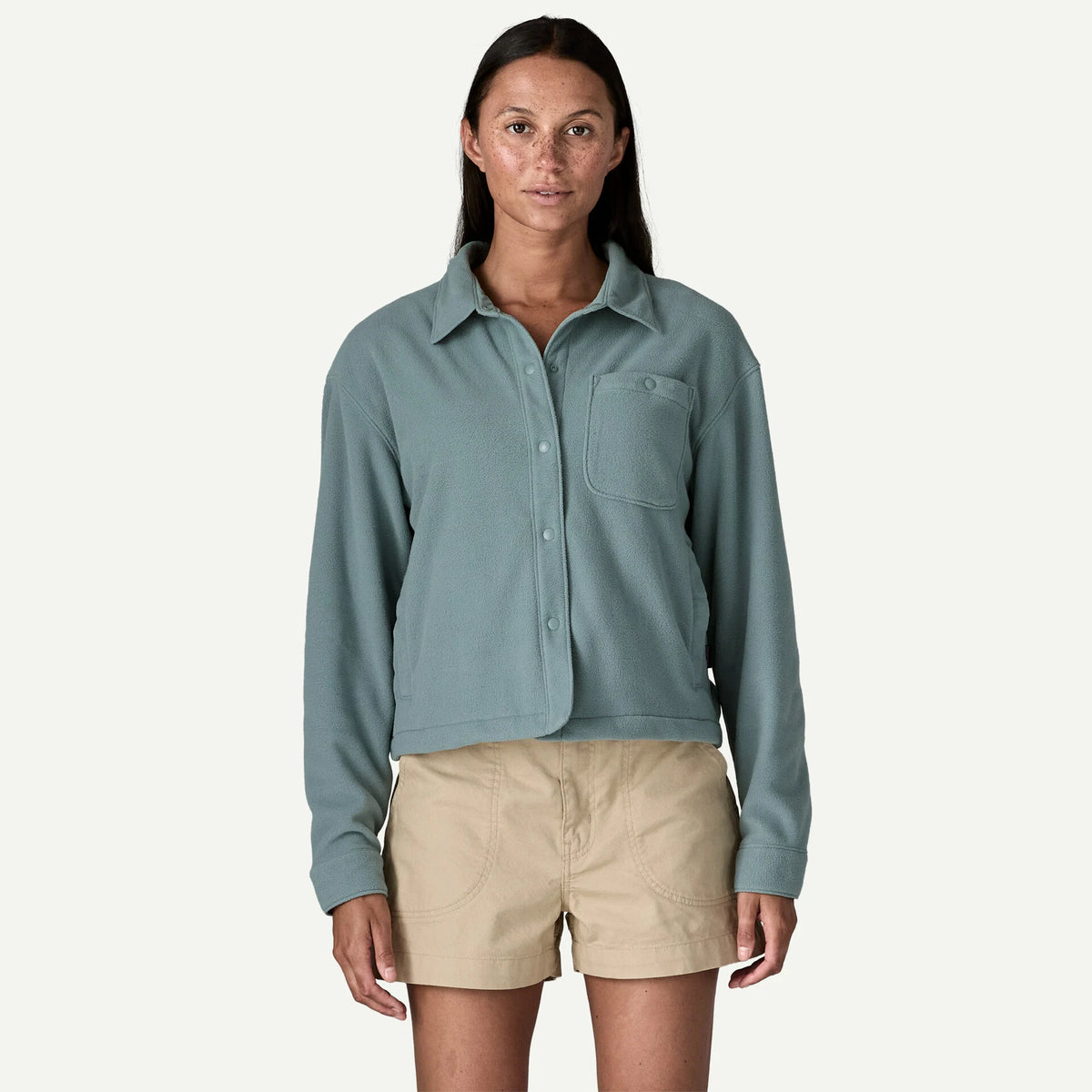 Micro D® Fleece Shirt Jacket - Women's