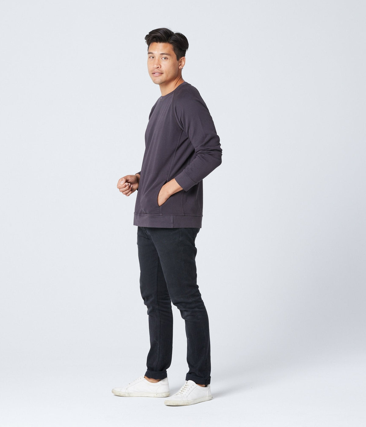 Unisex Pocket Crewneck Sweatshirt