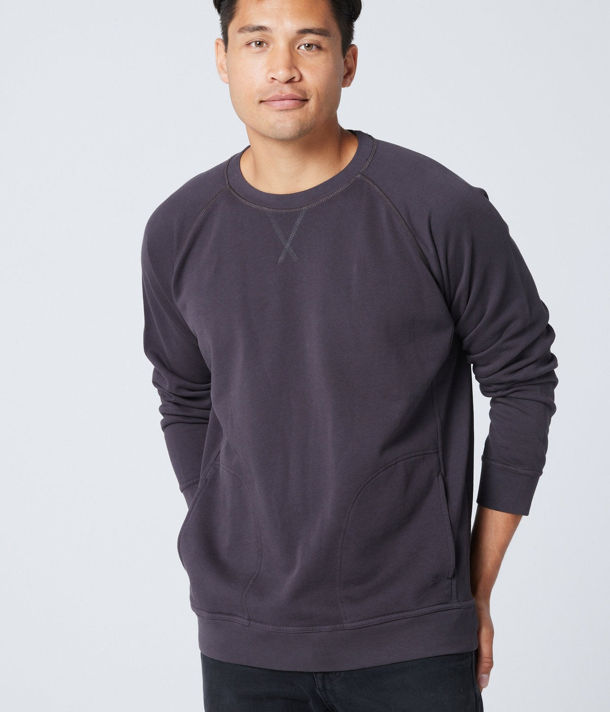 Unisex Pocket Crewneck Sweatshirt