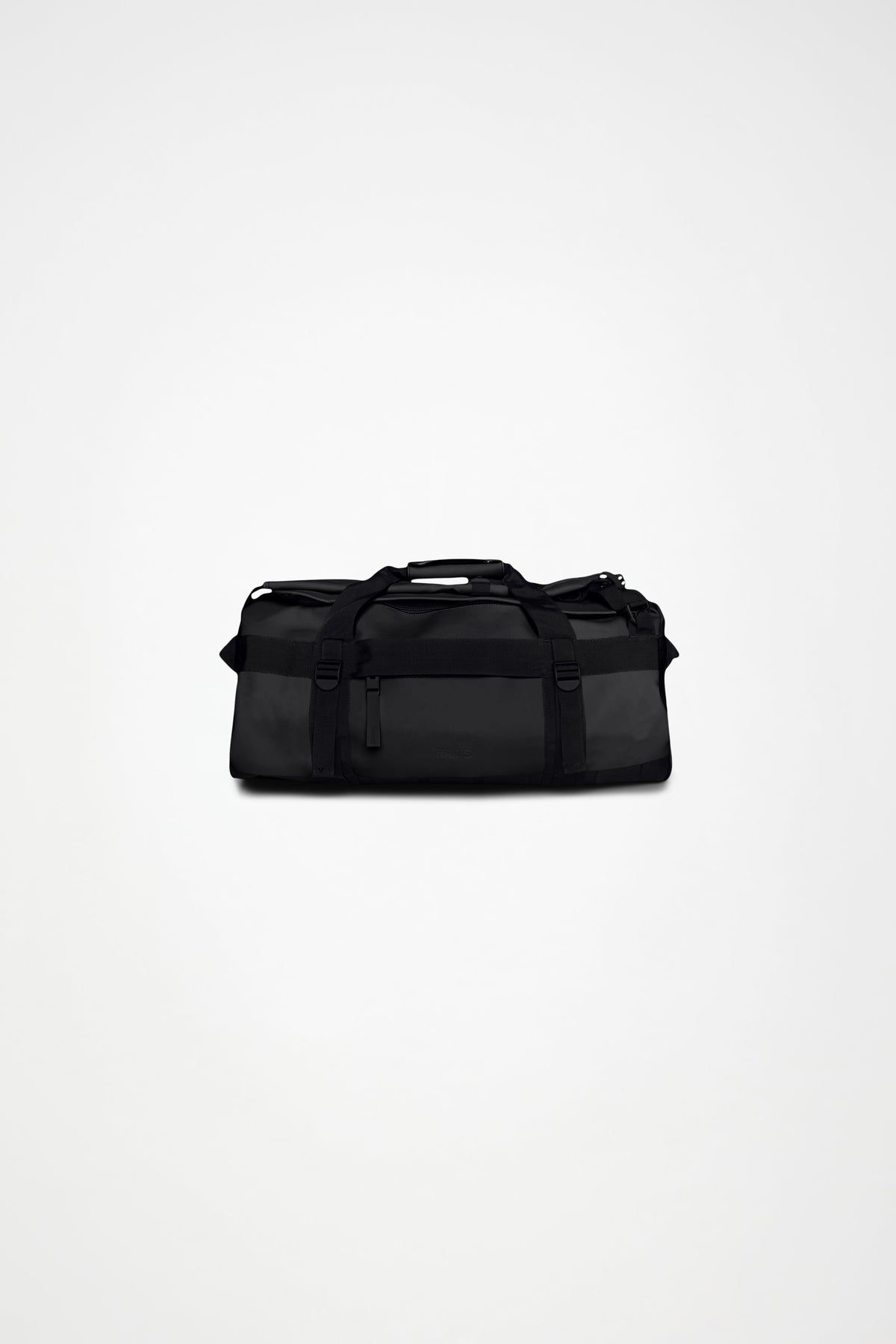RAINS Texel Duffel Bag Small Black 43L H28 x D28 x W55 cm Duffel
