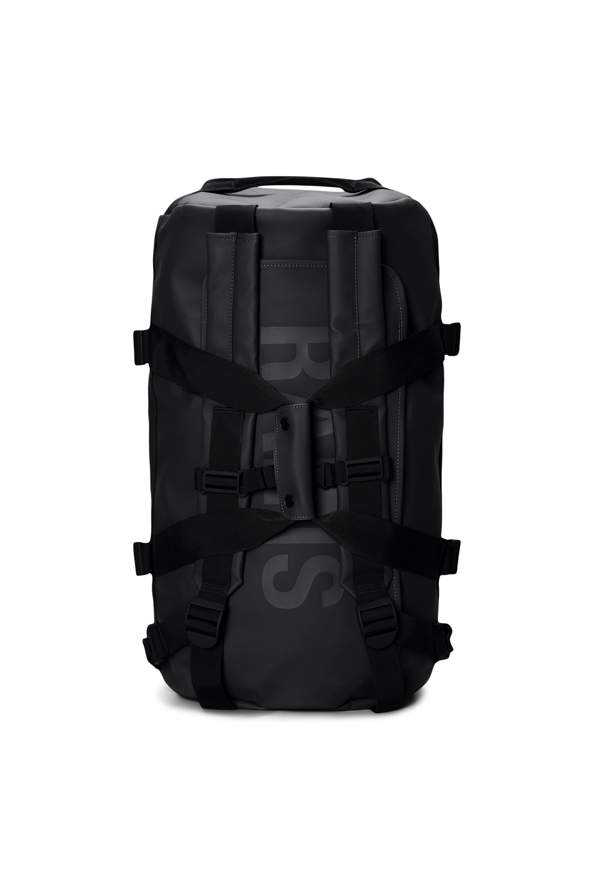 RAINS Texel Duffel Bag Small Black 43L H28 x D28 x W55 cm Duffel