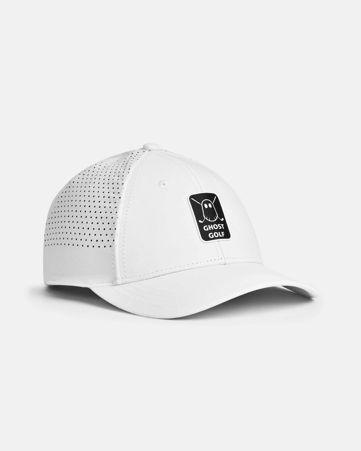Ghost Golf Ultra Fit Hat #color_white