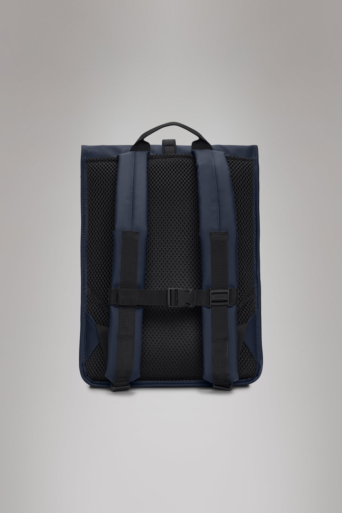 RAINS Rolltop Rucksack Navy 17L H48 x D11 x W32 cm Backpack