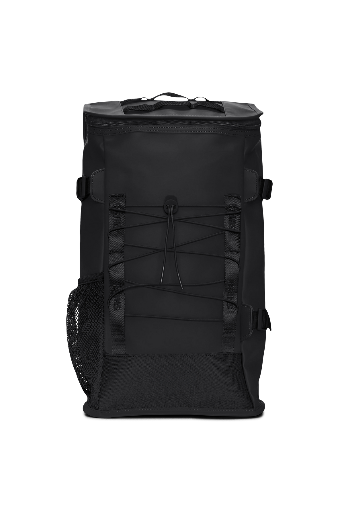 RAINS Trail Mountaineer Bag Black Backpack