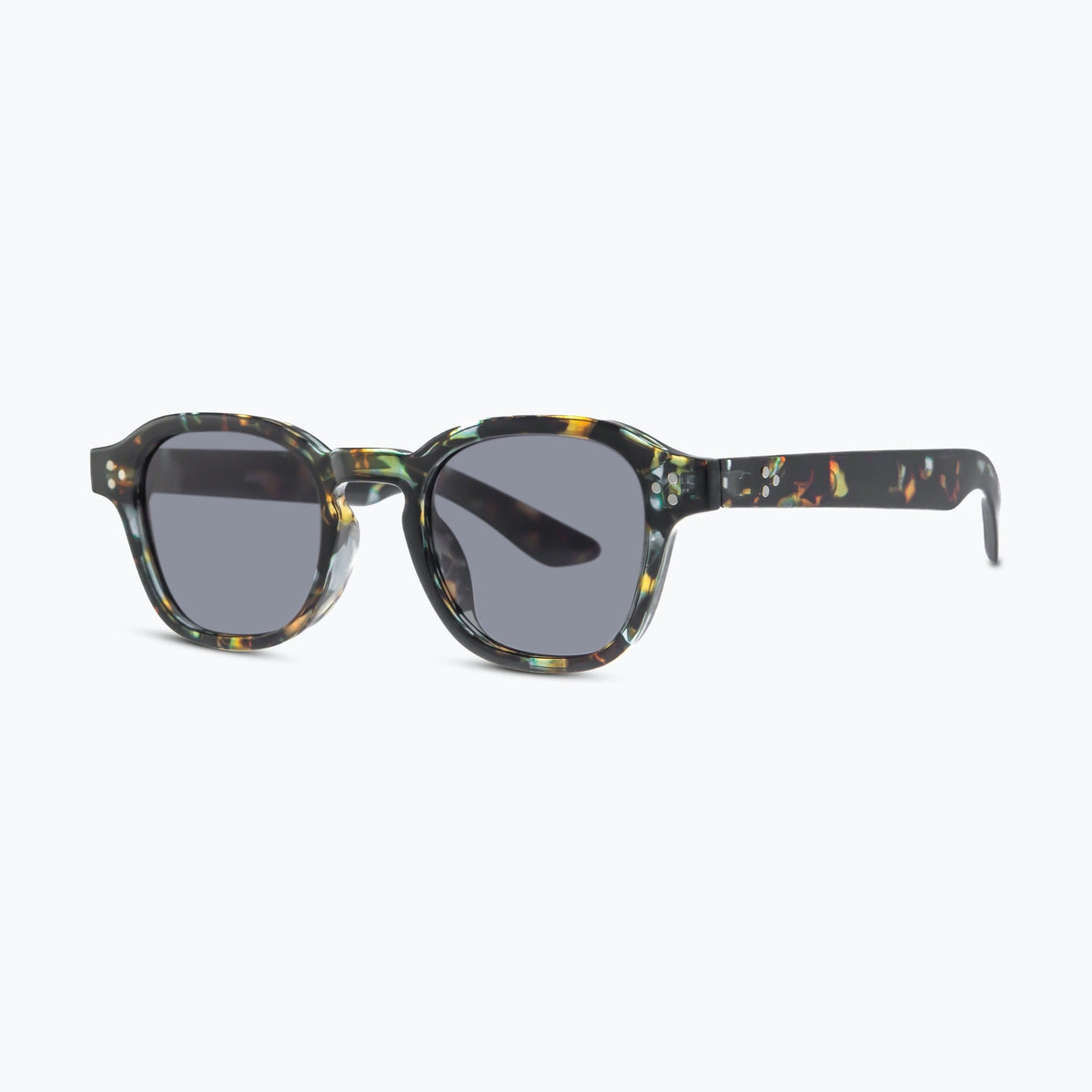 Jaxy Westside Square sunglasses — side view #Color_Blue multi