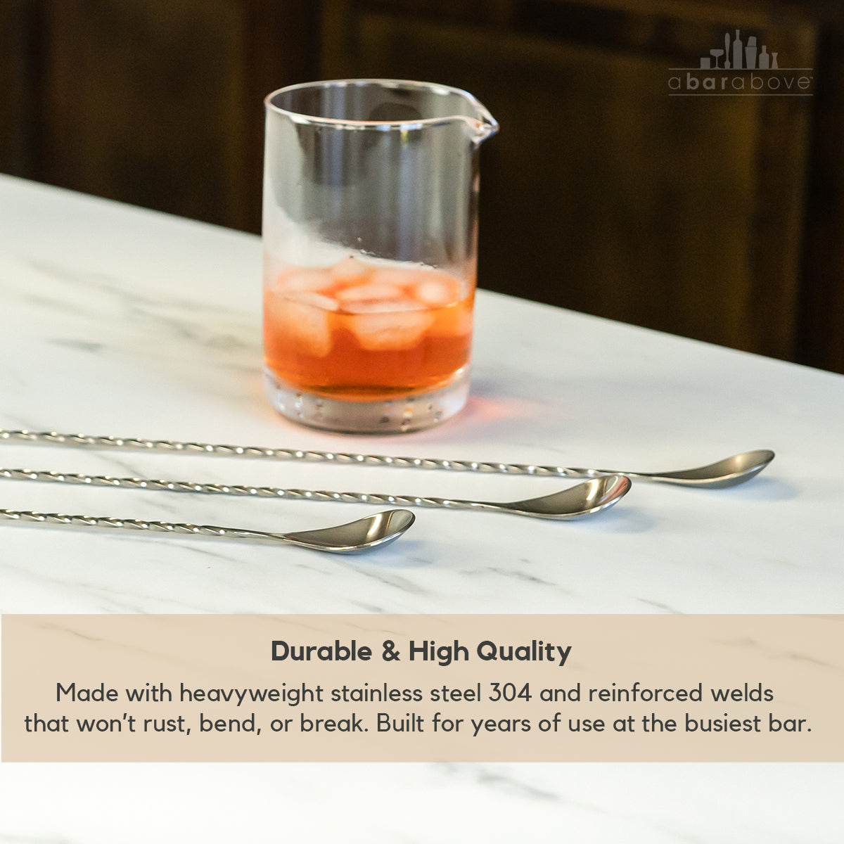 long bar spoon