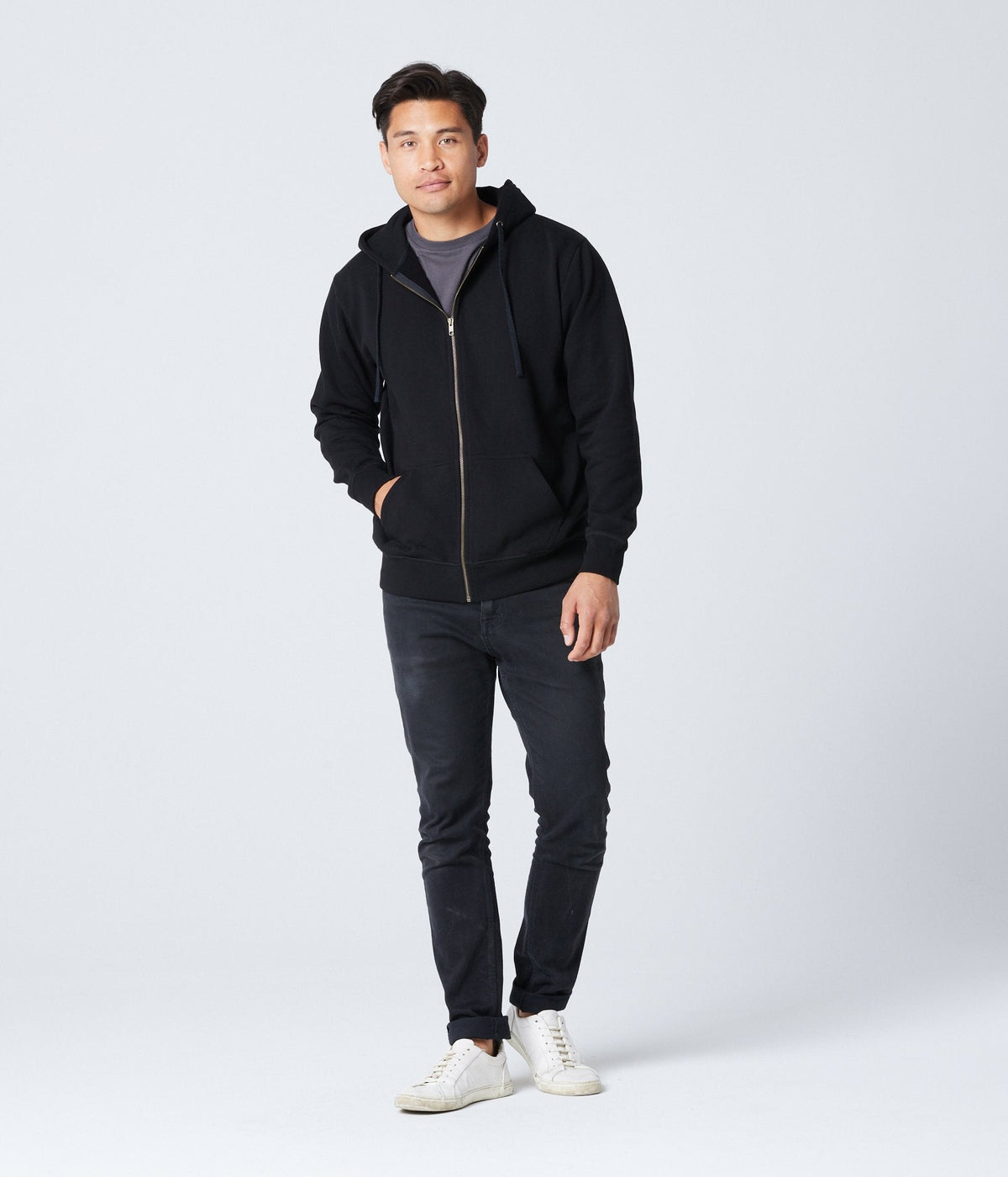 Unisex Zip Hoodie