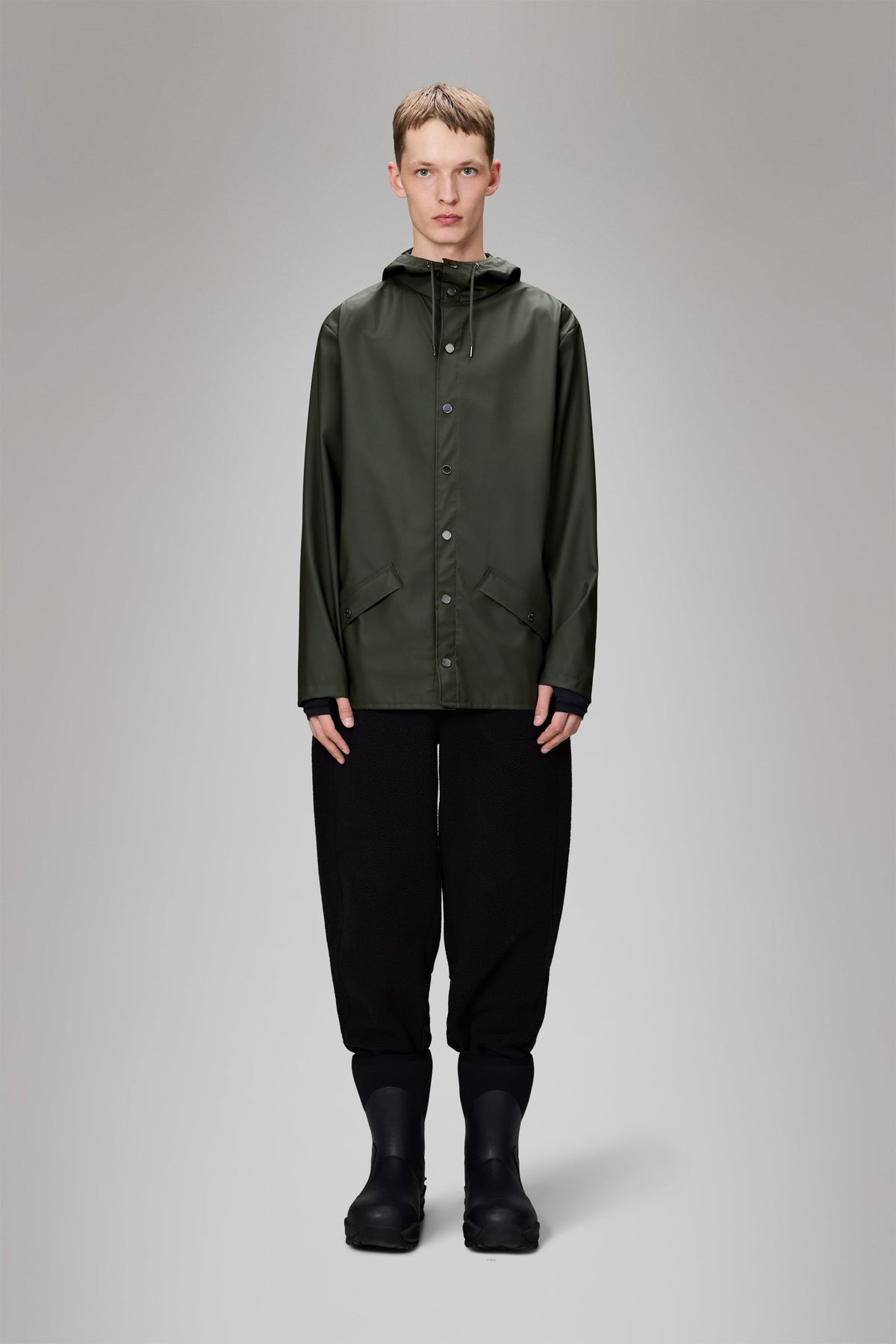 RAINS Jacket Green Jacket