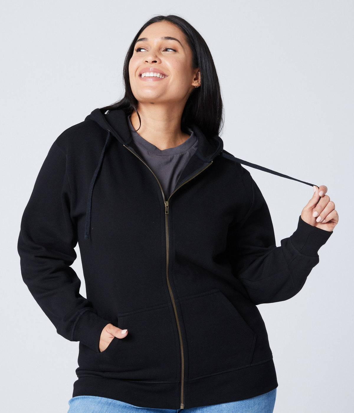 Unisex Zip Hoodie