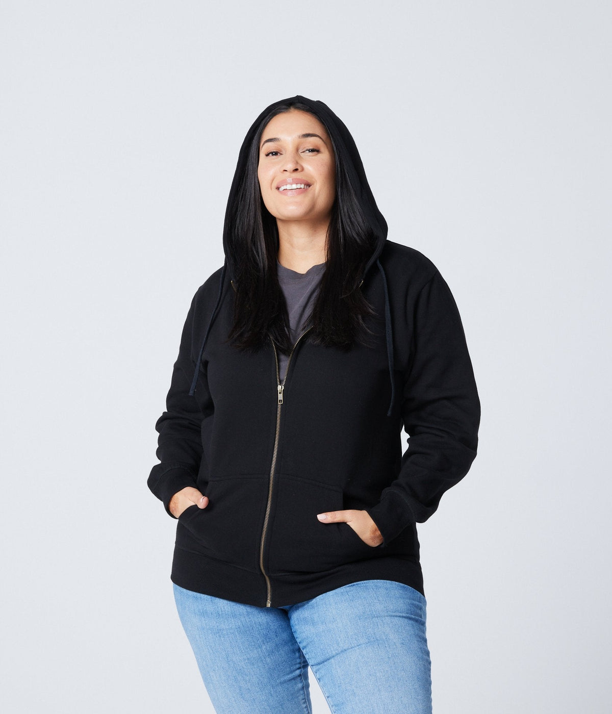 Unisex Zip Hoodie